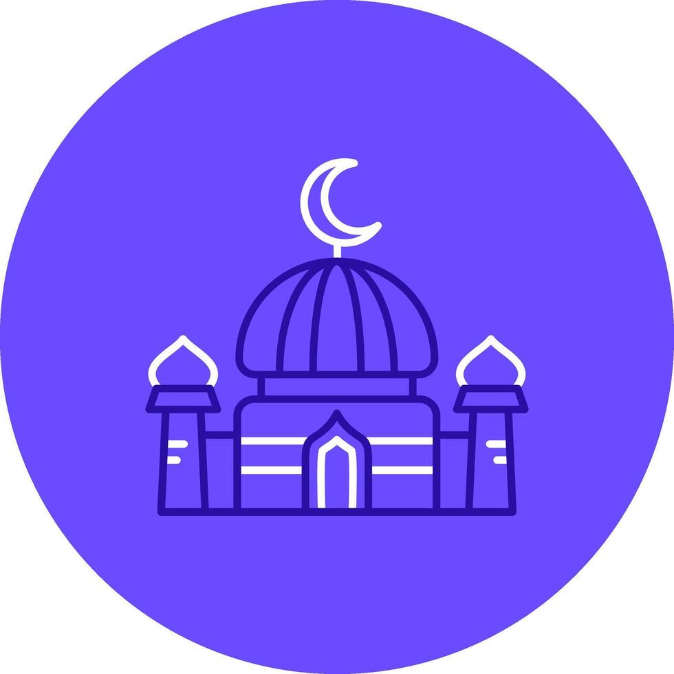 Dome Duo tune color circle Icon vector