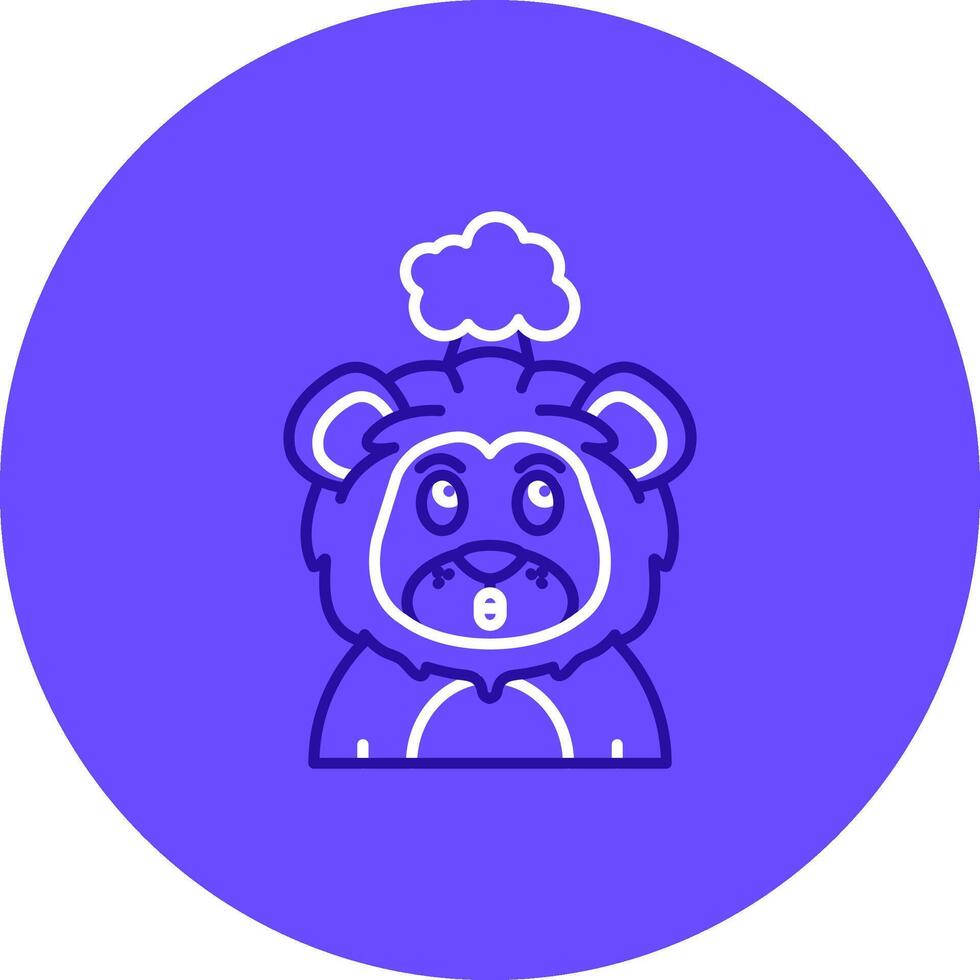 Exploding Duo tune color circle Icon vector