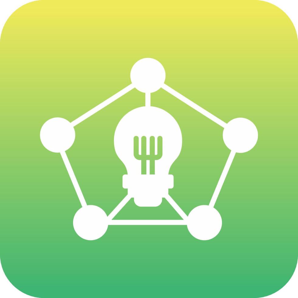 Mind Mapping Vector Icon