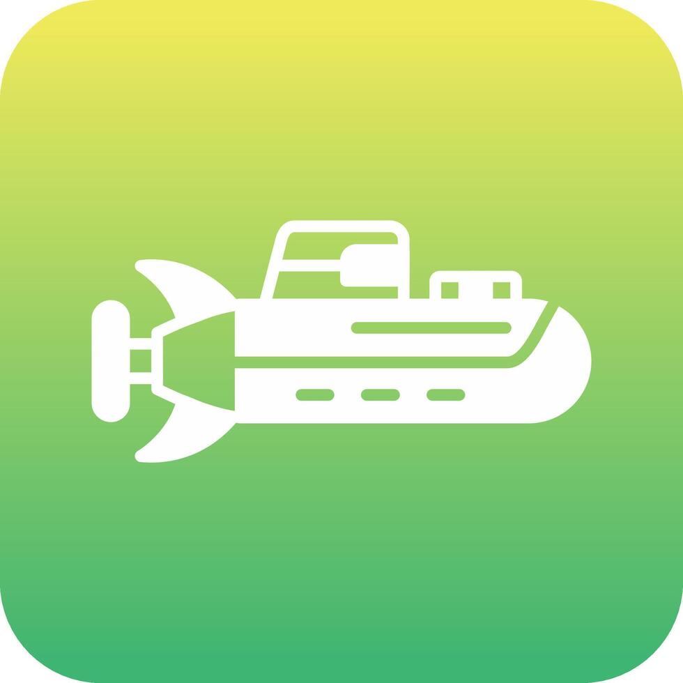 Submarine Vector Icon