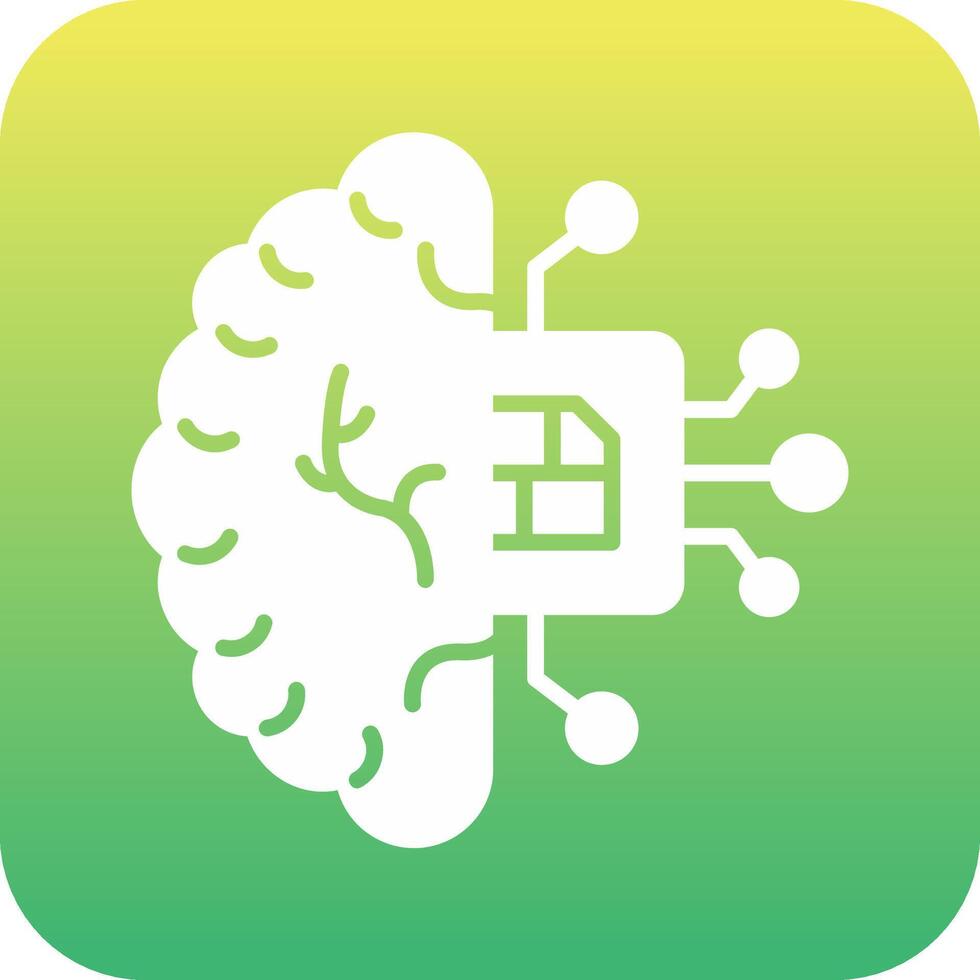 Artificial Intelligence Vector Icon
