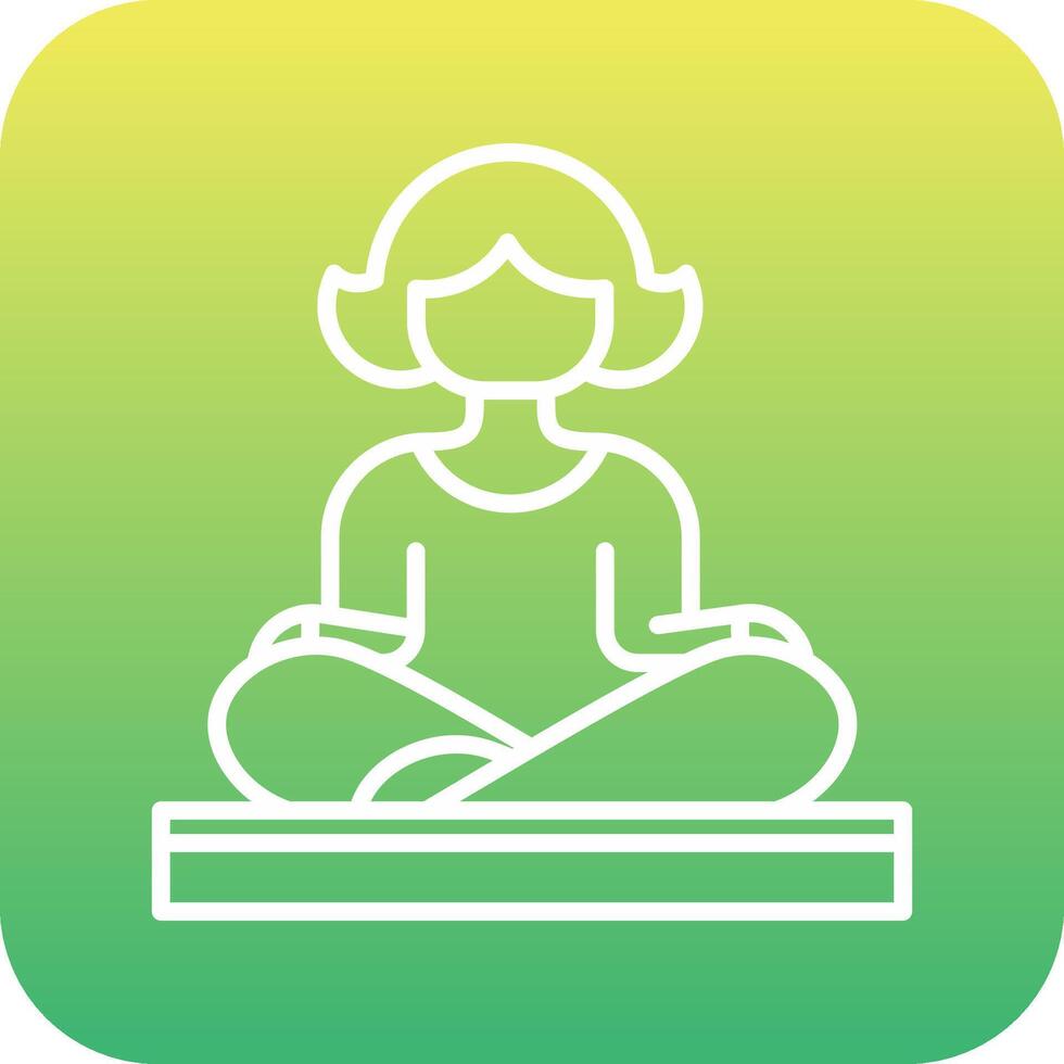 Yoga Vector Icon