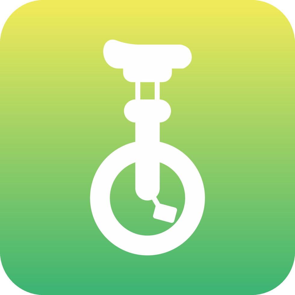 Unicycle Vector Icon