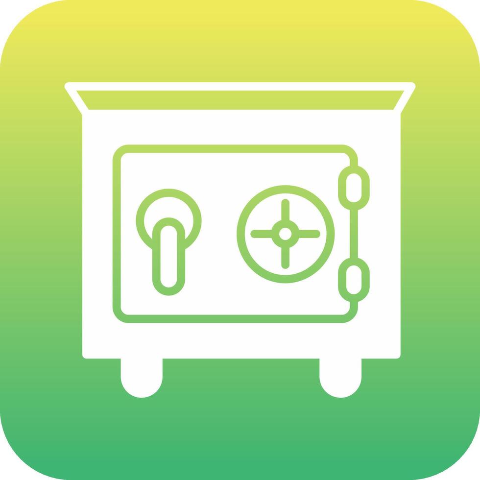 Safe Box Vector Icon