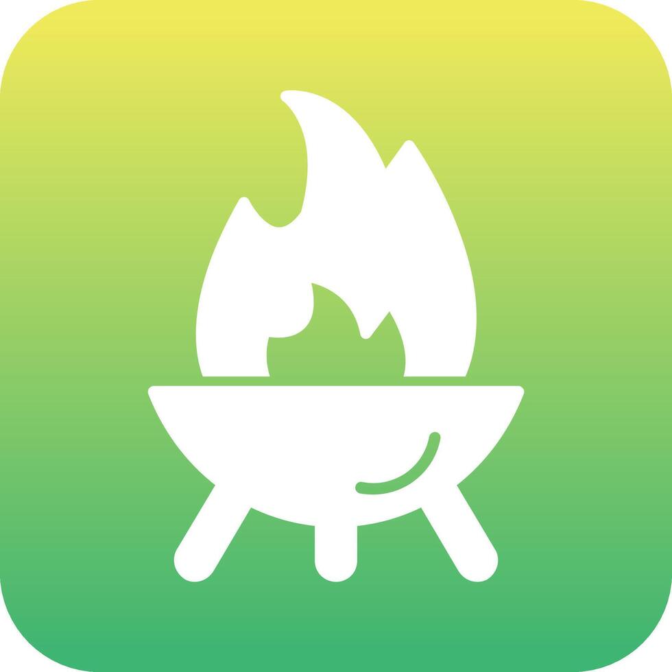 Firepit Vector Icon