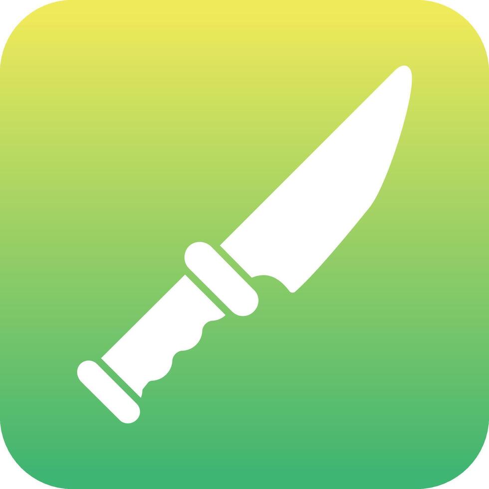 icono de vector de cuchillo