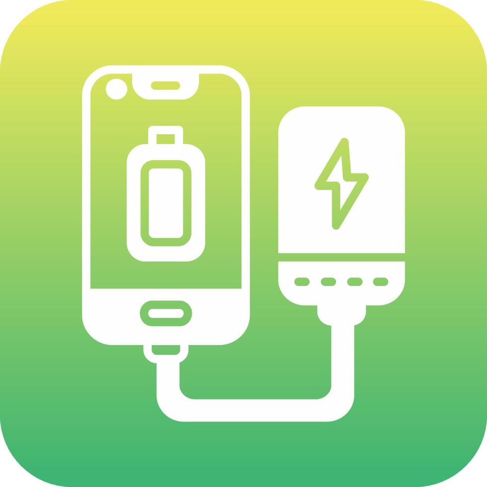 Portable Battery Vector Icon