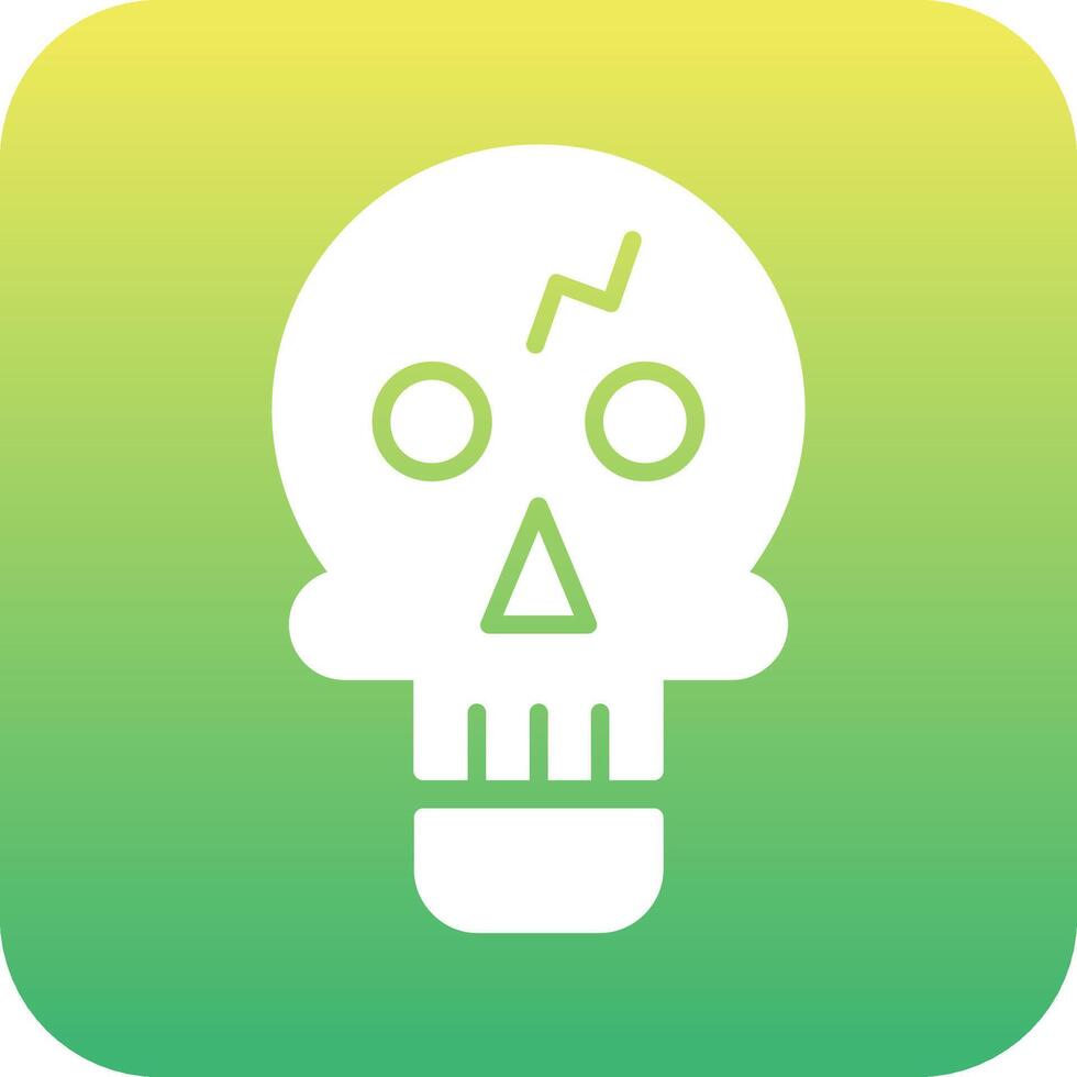 Skull Island Vector Icon