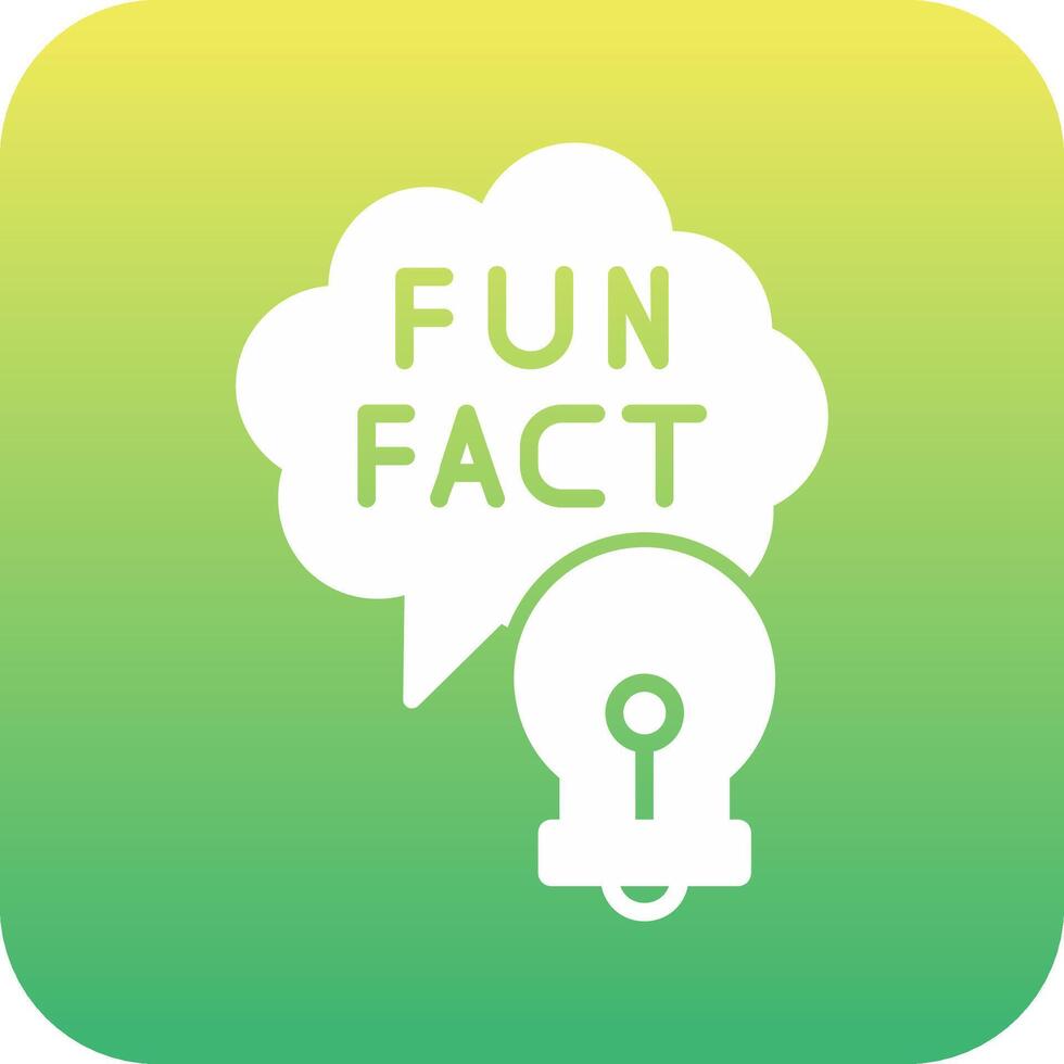 Fun Fact Vector Icon