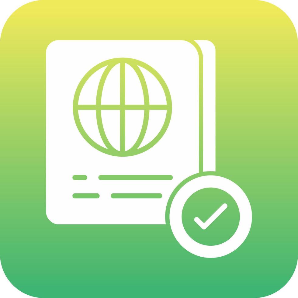 Passport Vector Icon