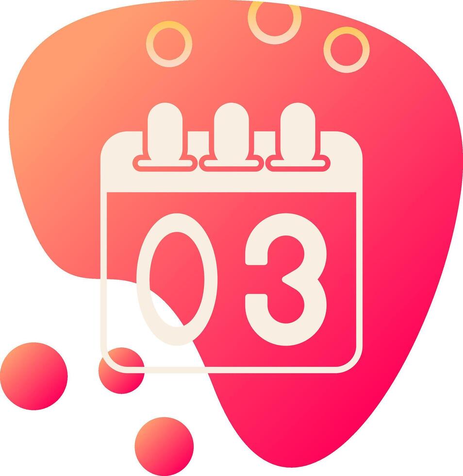 icono de vector de calendario