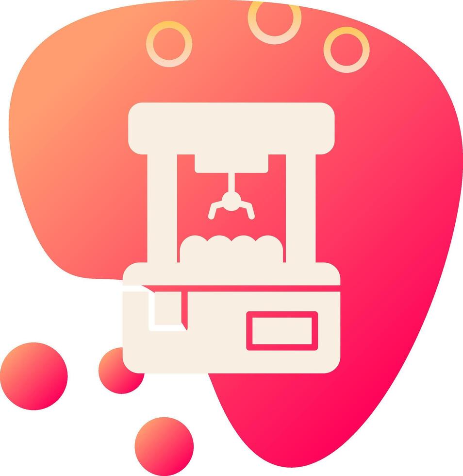 Claw Machine Vector Icon