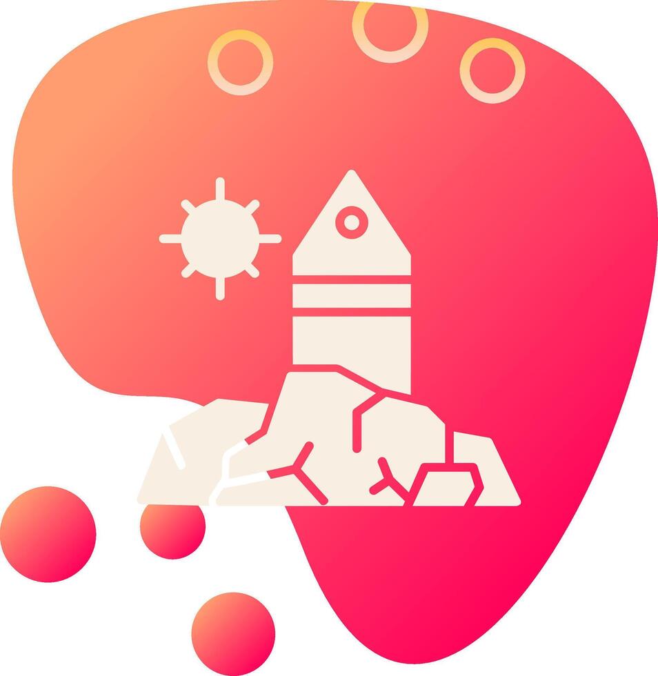 Mount Arafat Vector Icon