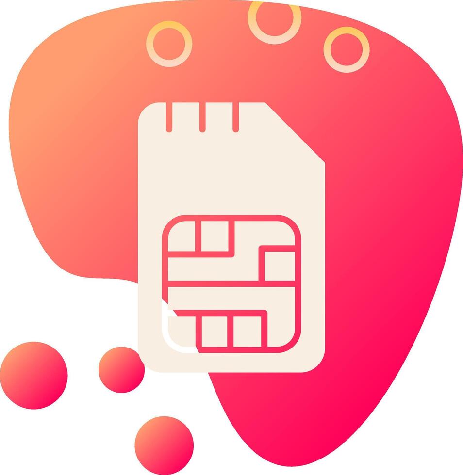 Sim Card Vector Icon