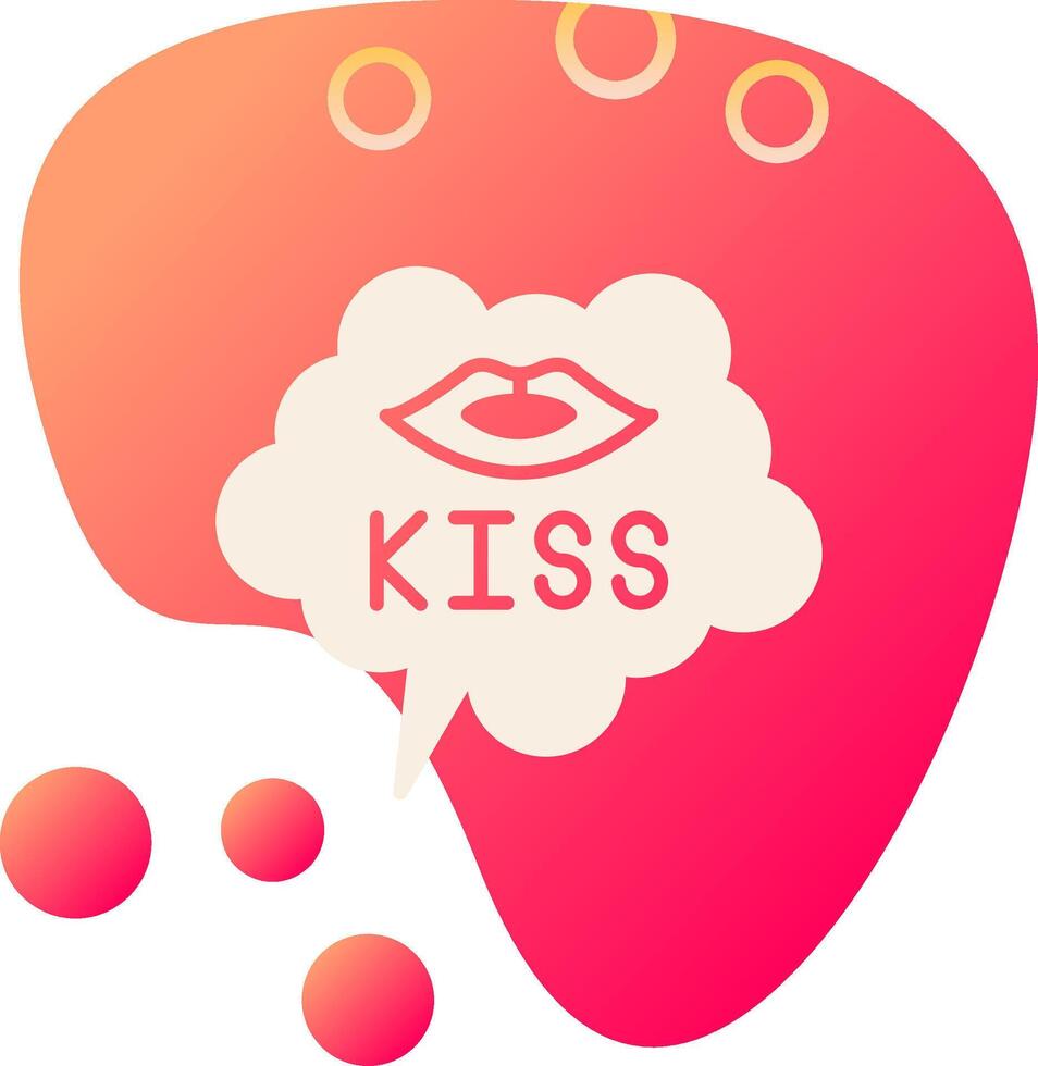 Kiss Vector Icon