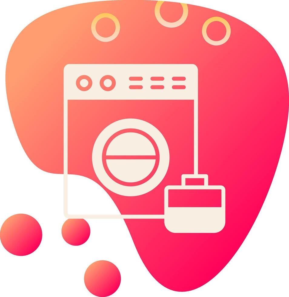 Washing Machine Vector Icon