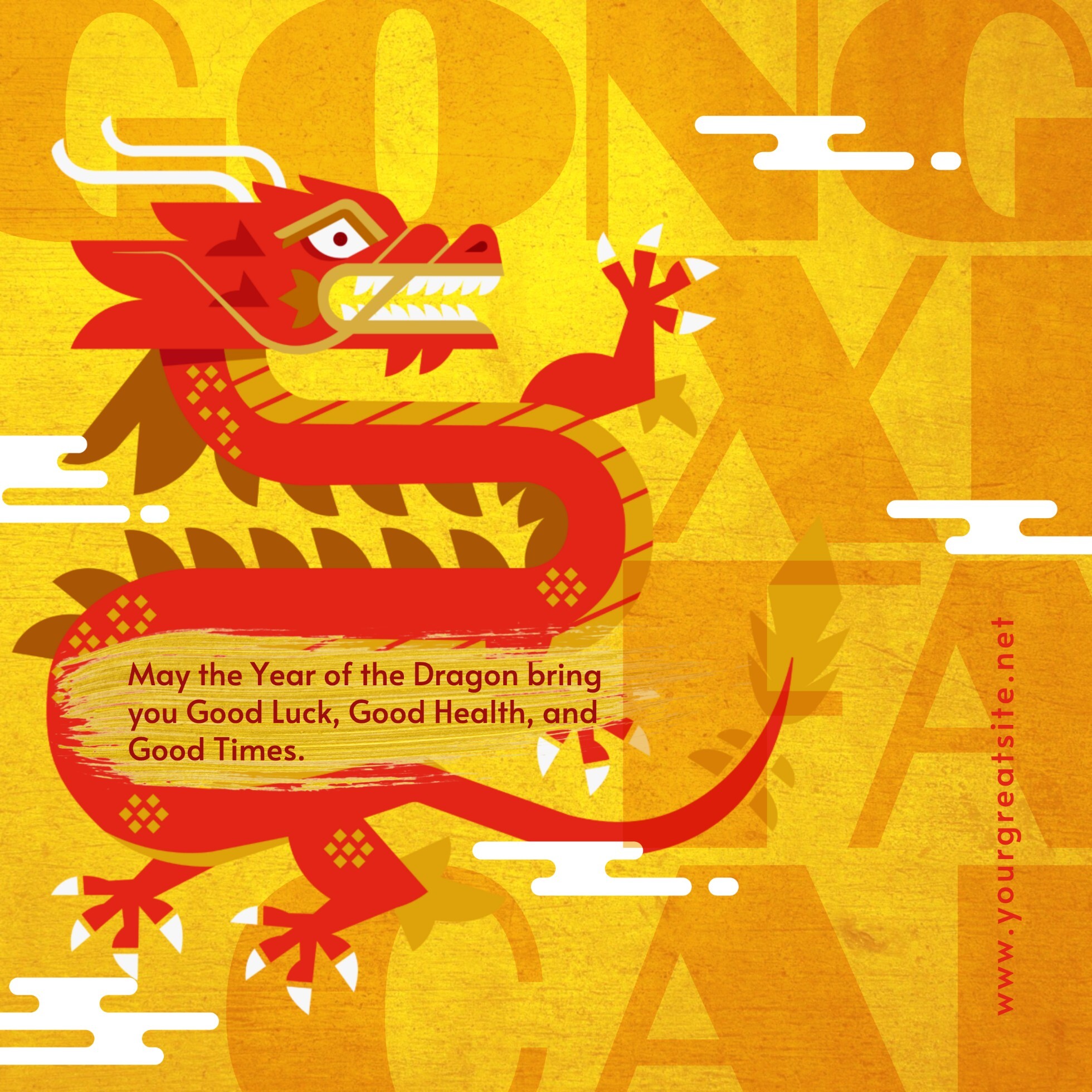 Gong Xi Fa Cai Template in Typography Design for Linkedin Post 37529682 Template Gong Xi Fa Cai Template in Typography Design for Linkedin Post 37529682 Template