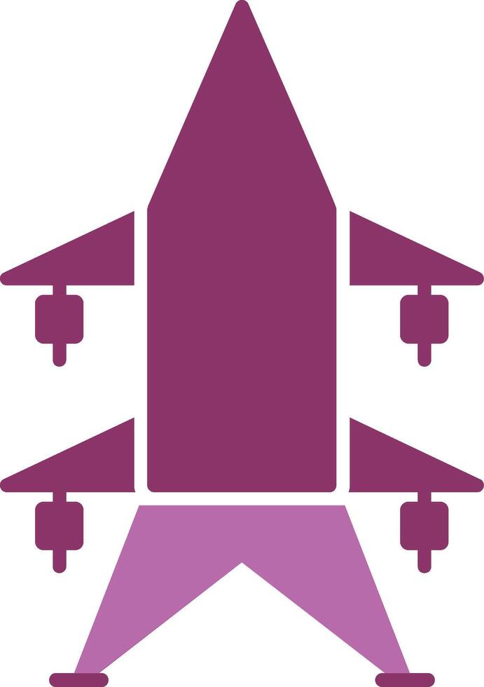Electric Tower Glyph Two Colour Icon vector