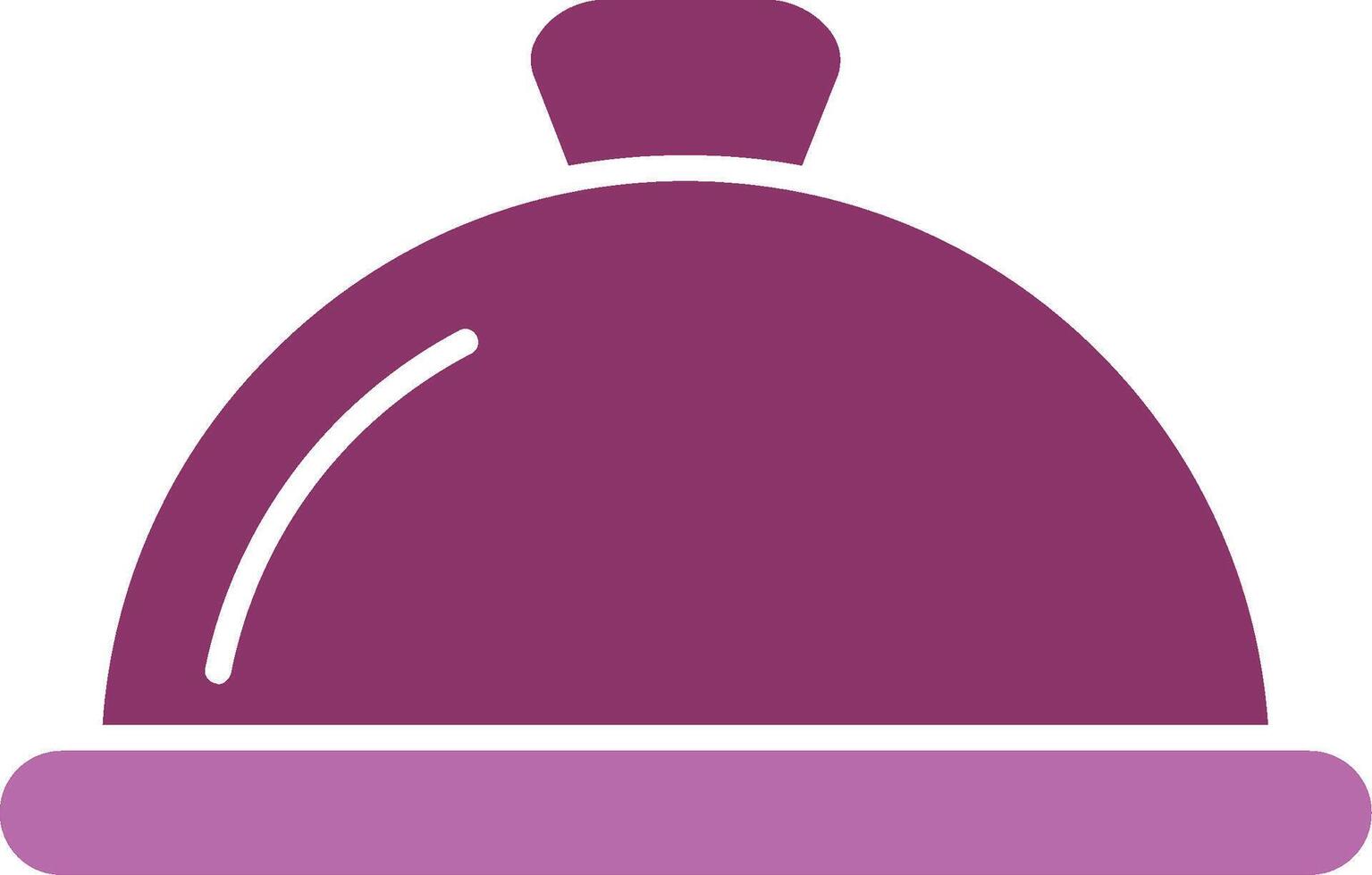 Dishes Glyph Two Colour Icon vector