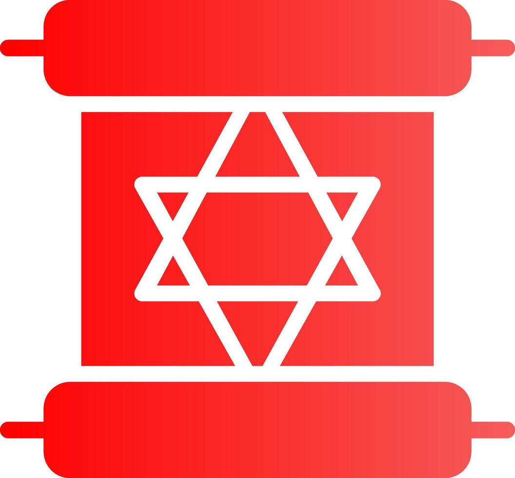 Scroll torah Creative Icon Design vector