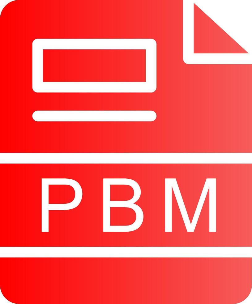 PBM Creative Icon Design vector