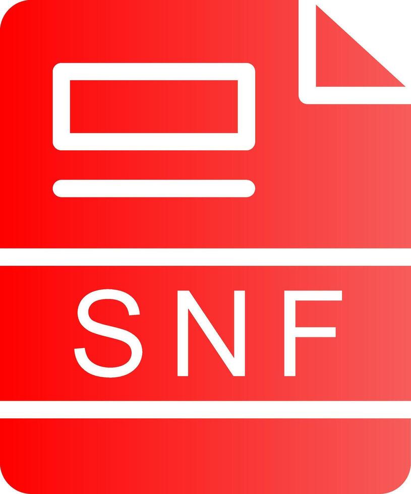 SNF Creative Icon Design vector