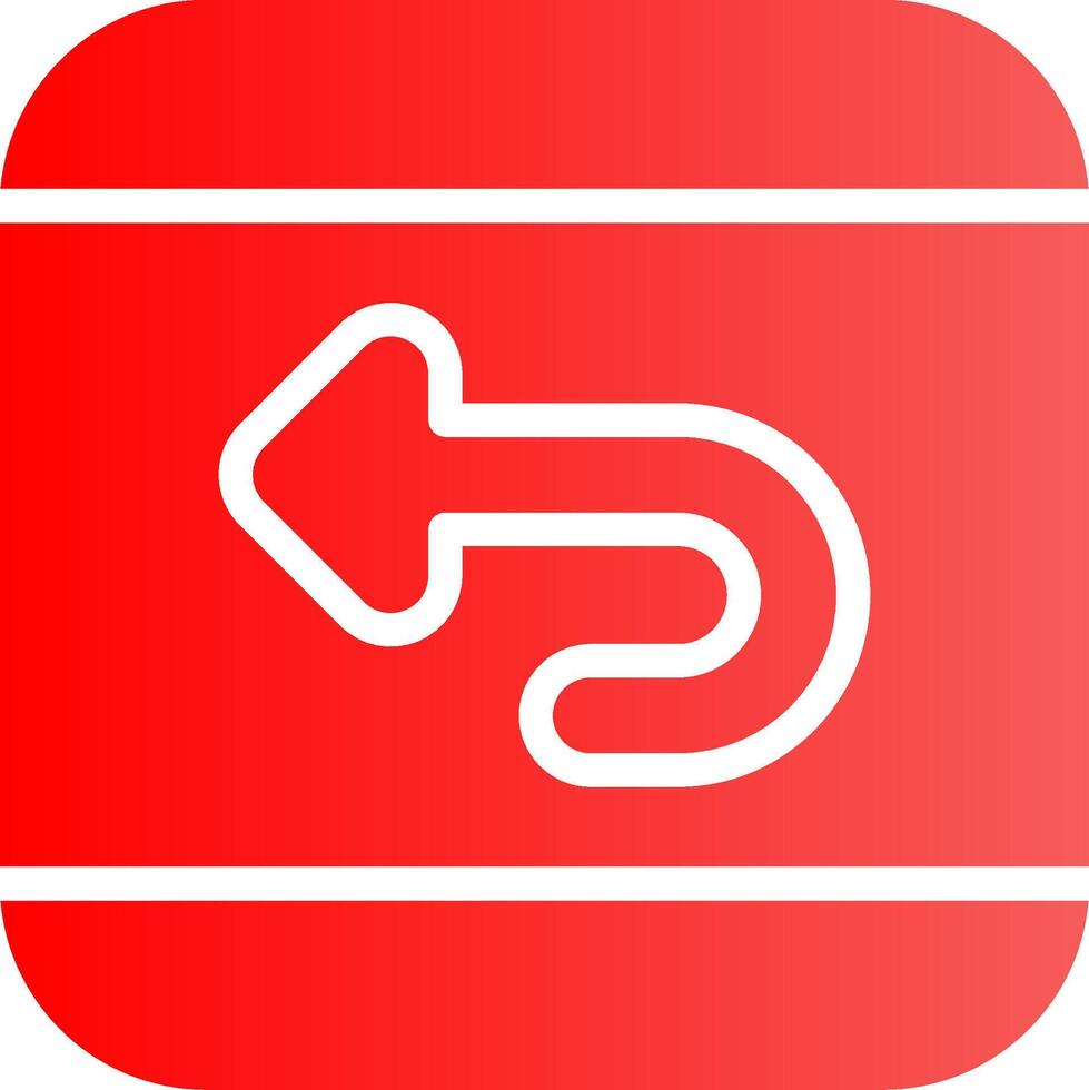 Undo Creative Icon Design vector