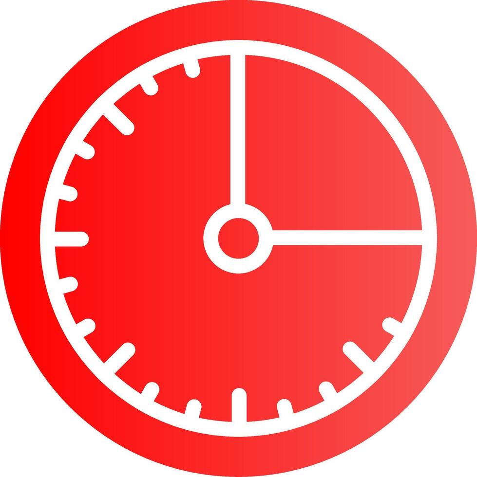 Time Quarter Creative Icon Design vector