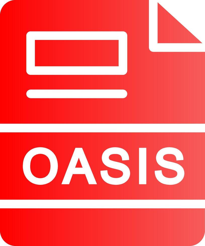 OASIS Creative Icon Design vector