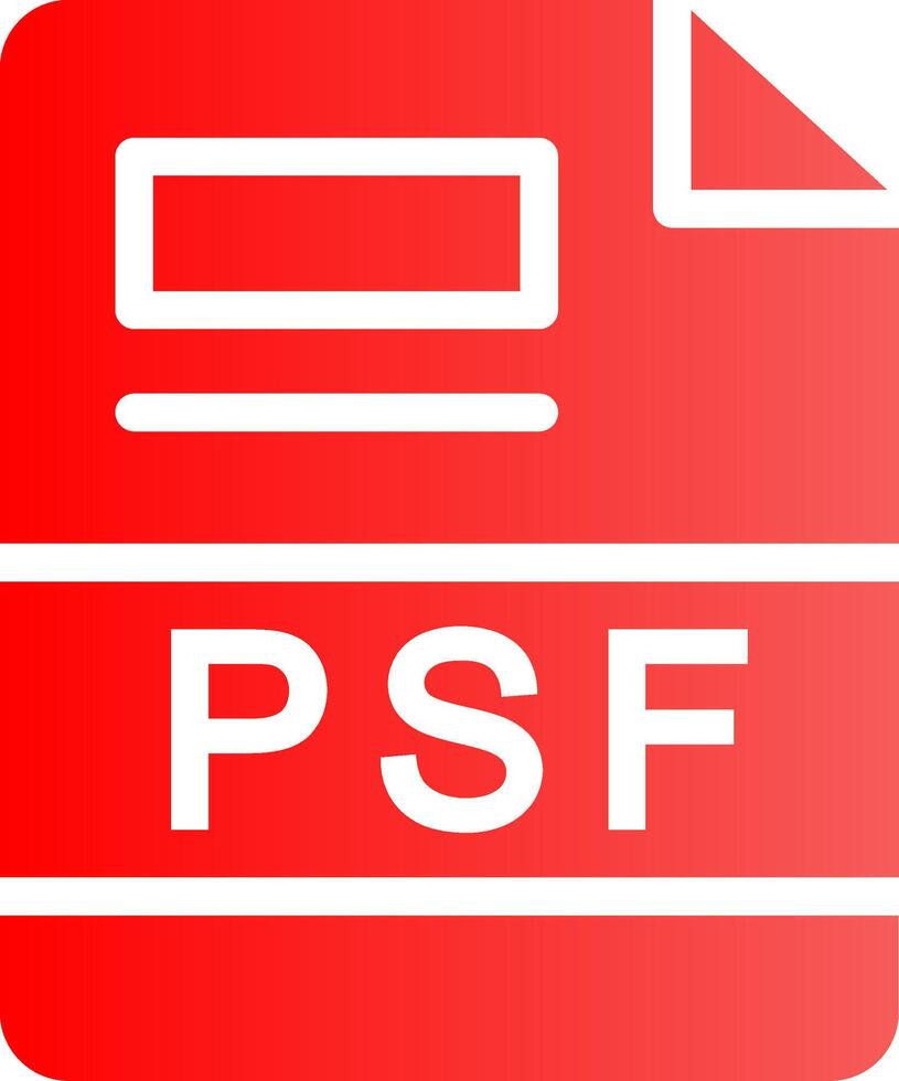 PSF Creative Icon Design vector