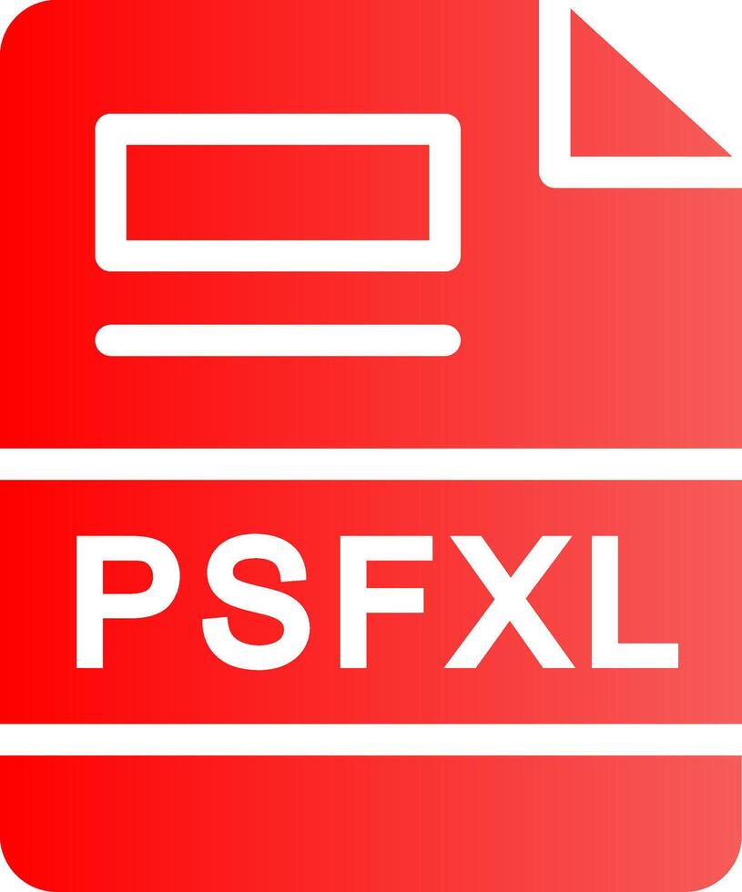 PSFXL Creative Icon Design vector