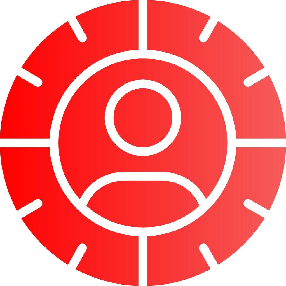 Target Audience Creative Icon Design vector
