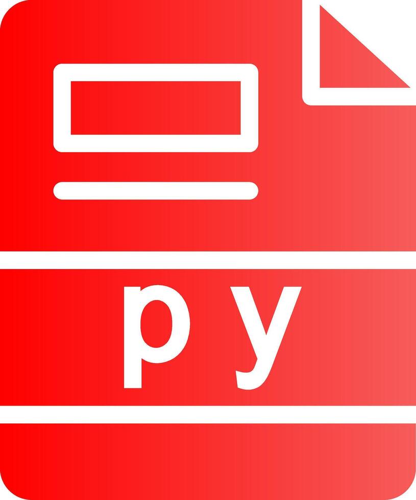 py Creative Icon Design vector