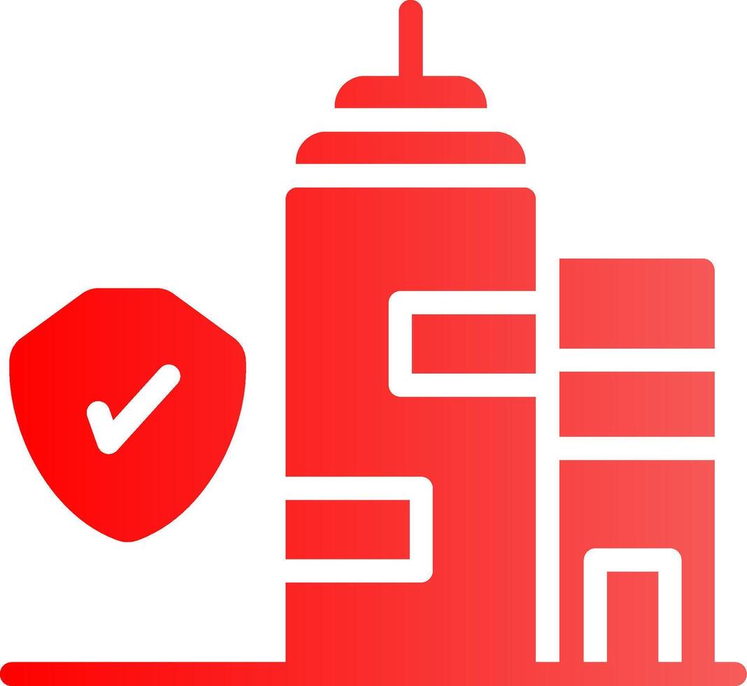 Business Insurance Creative Icon Design vector