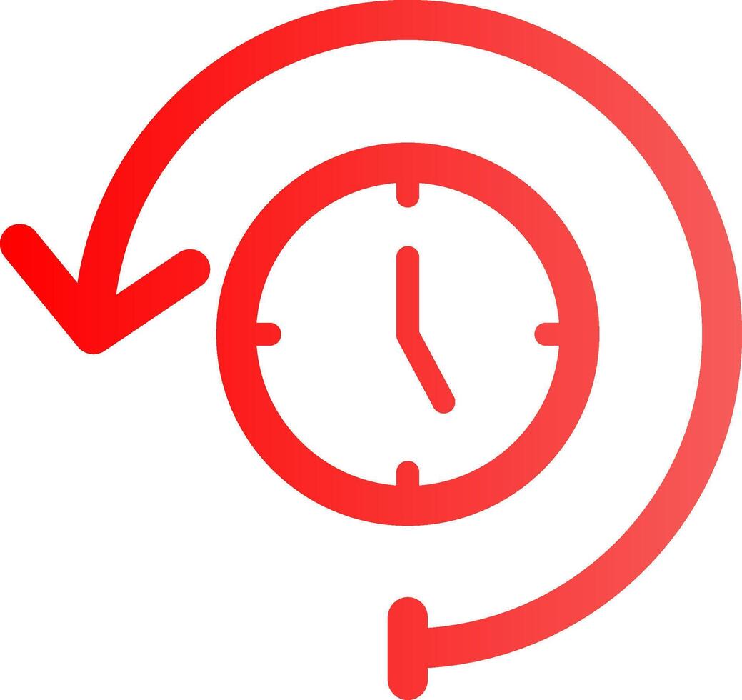 Past Creative Icon Design vector