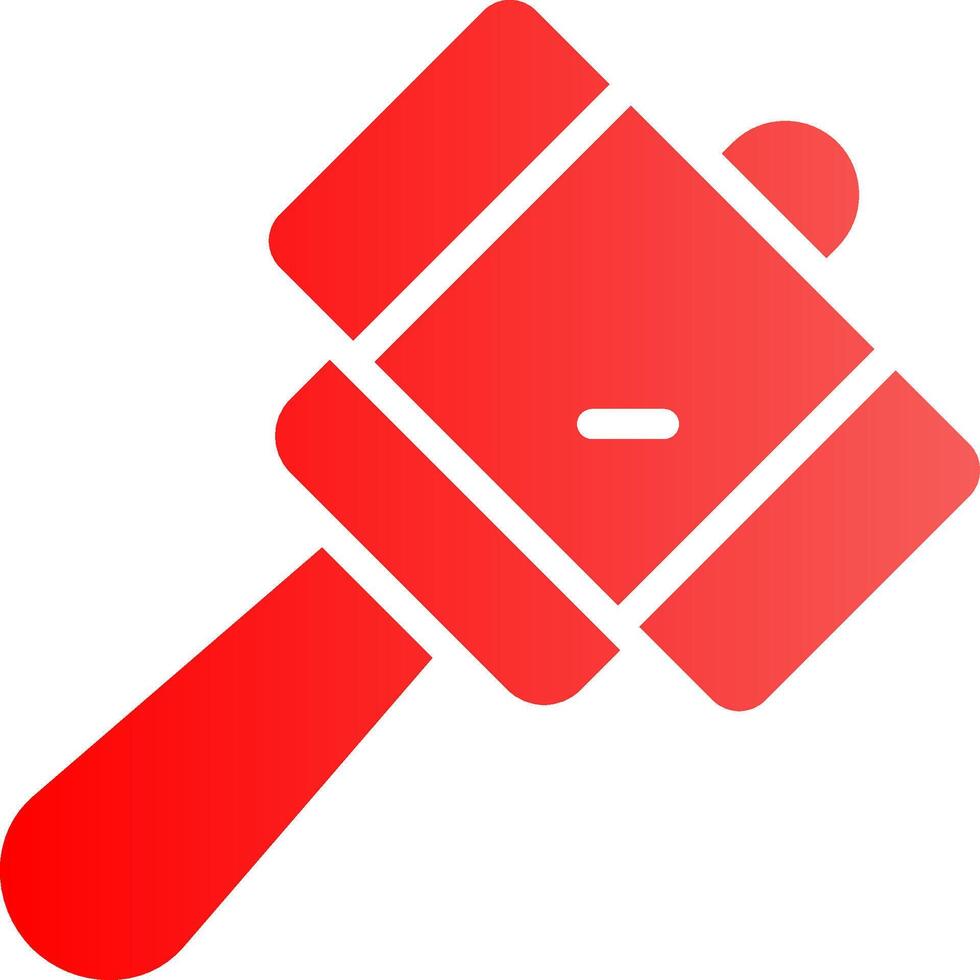 Hammer Creative Icon Design vector