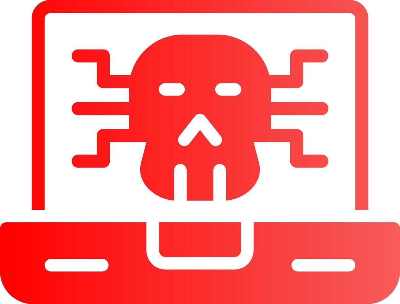 Malware Creative Icon Design vector