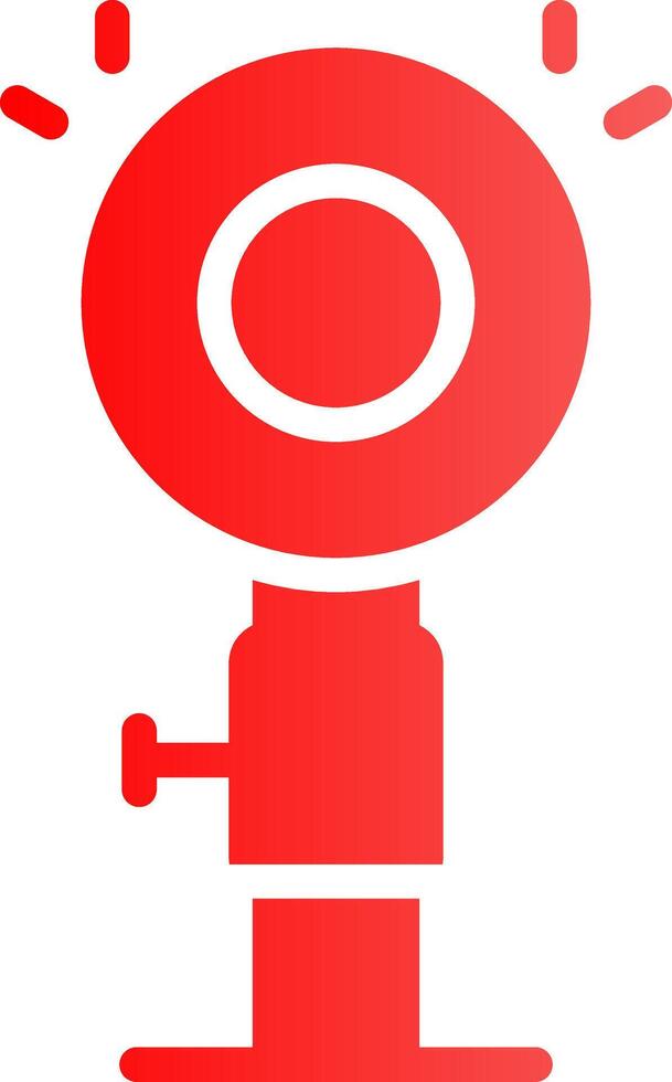 Light Creative Icon Design vector