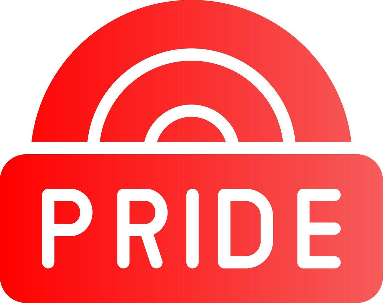 Pride Creative Icon Design vector