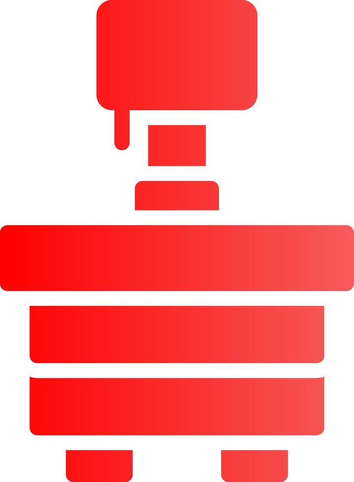 Side Table Creative Icon Design vector