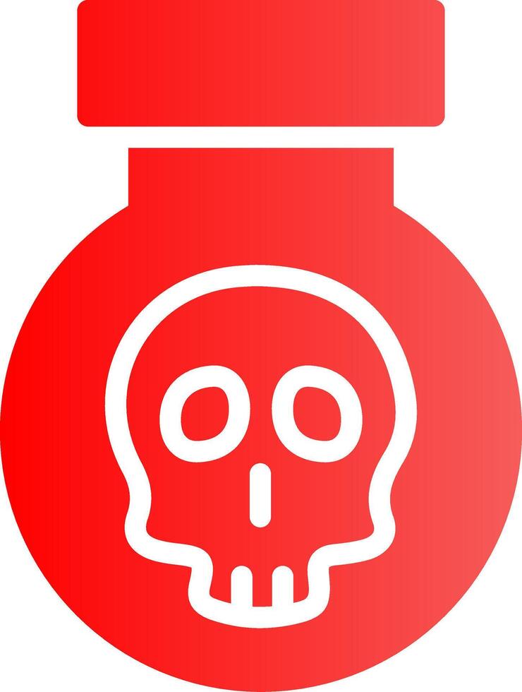 Poison Creative Icon Design vector