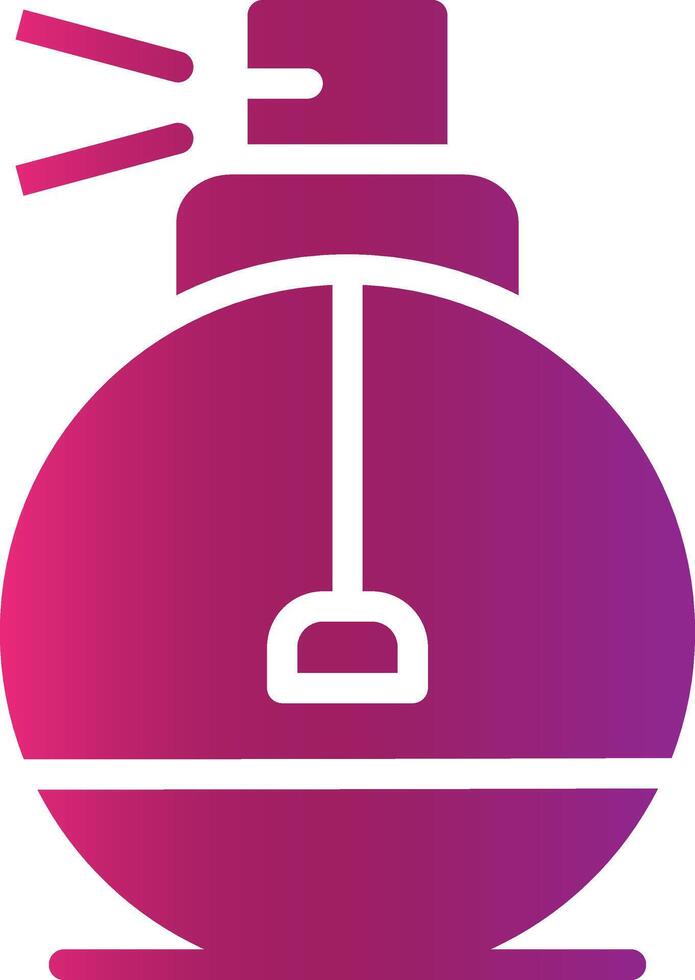 Perfume Creative Icon Design vector