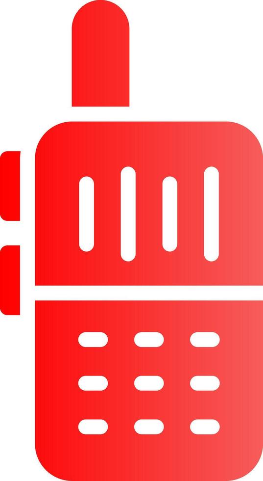 Walkie Talkies Creative Icon Design vector