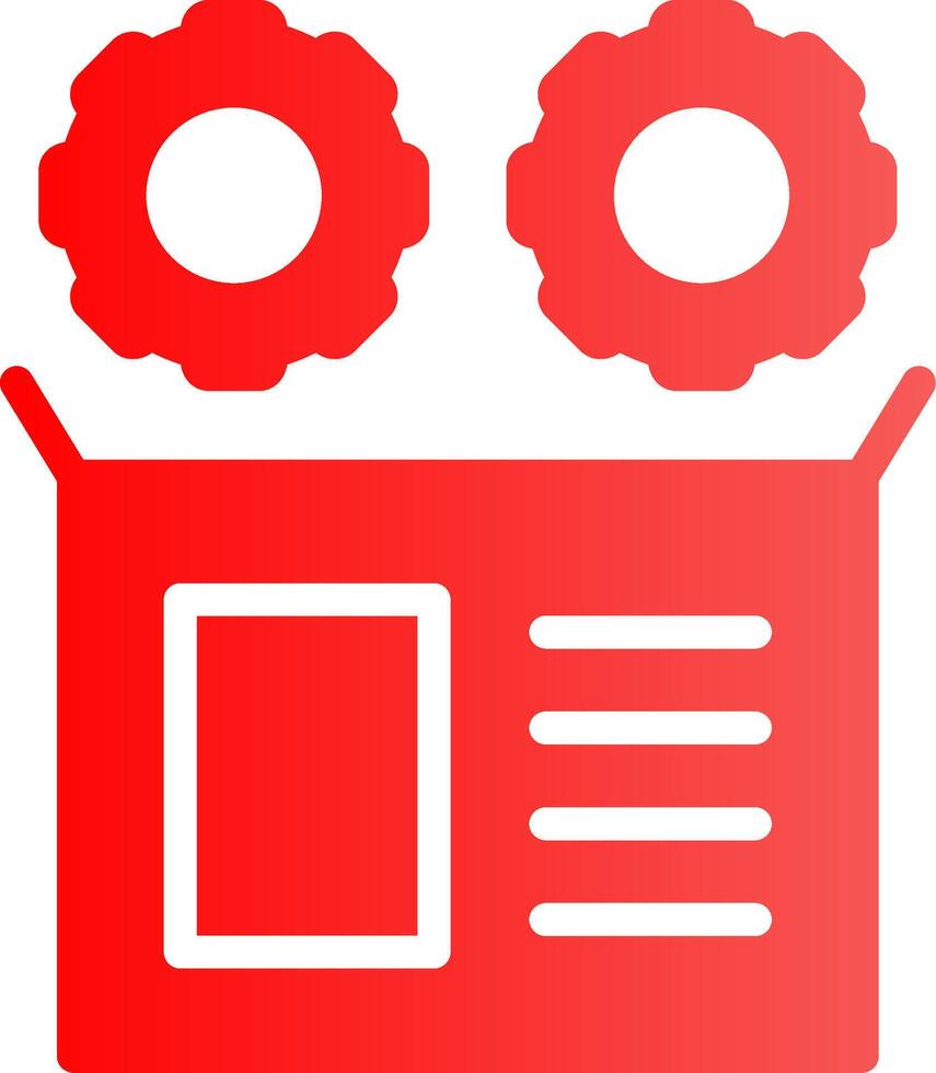 Procedure Package Creative Icon Design vector
