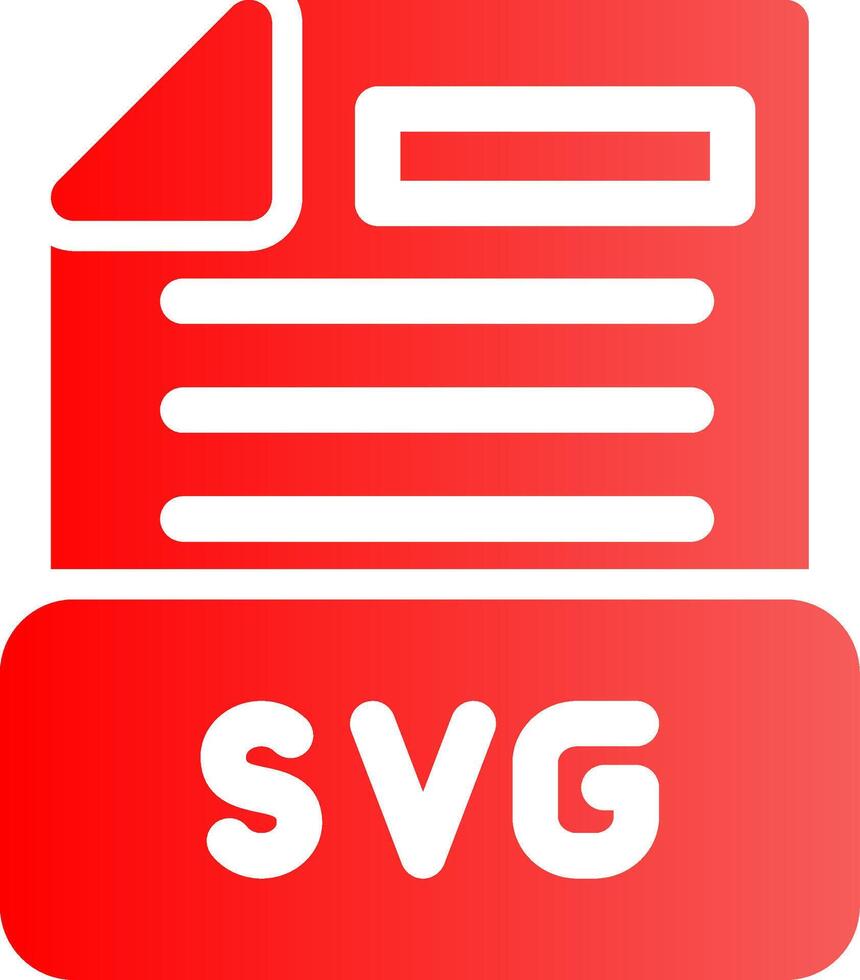 Svg File Creative Icon Design vector