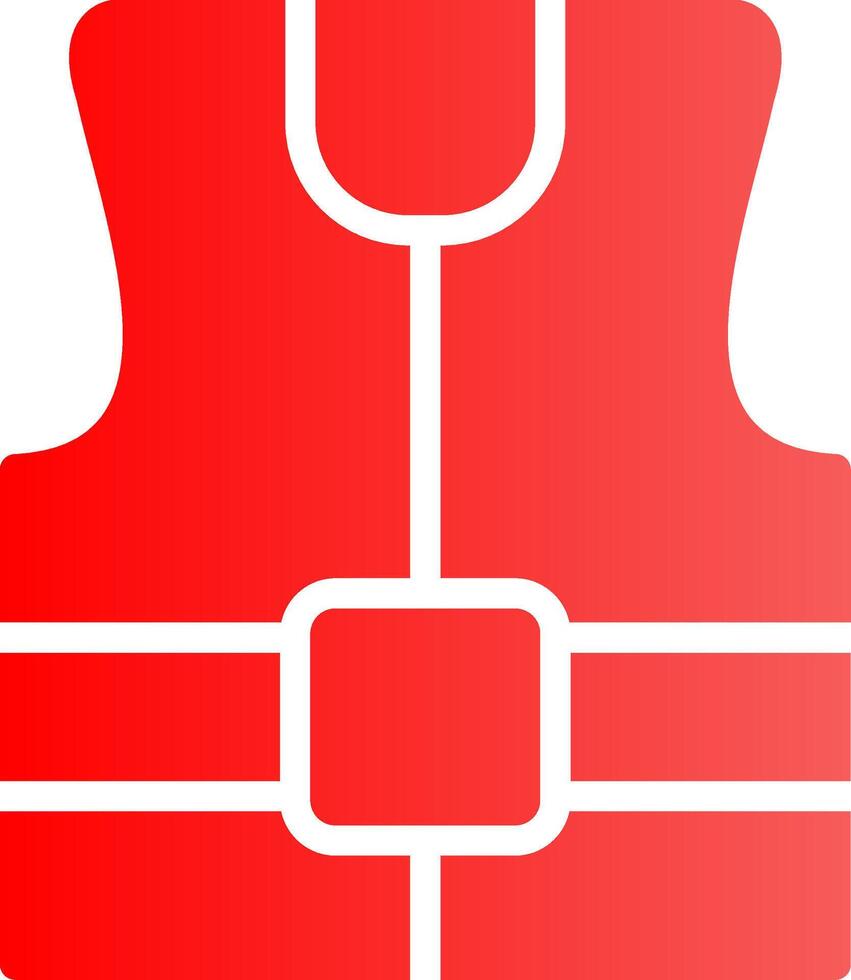 Lifejacket Creative Icon Design vector