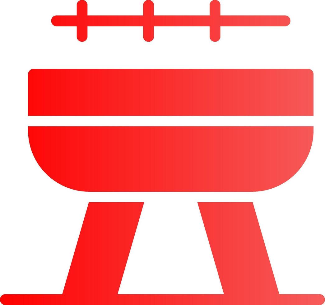 diseño de icono creativo de barbacoa vector