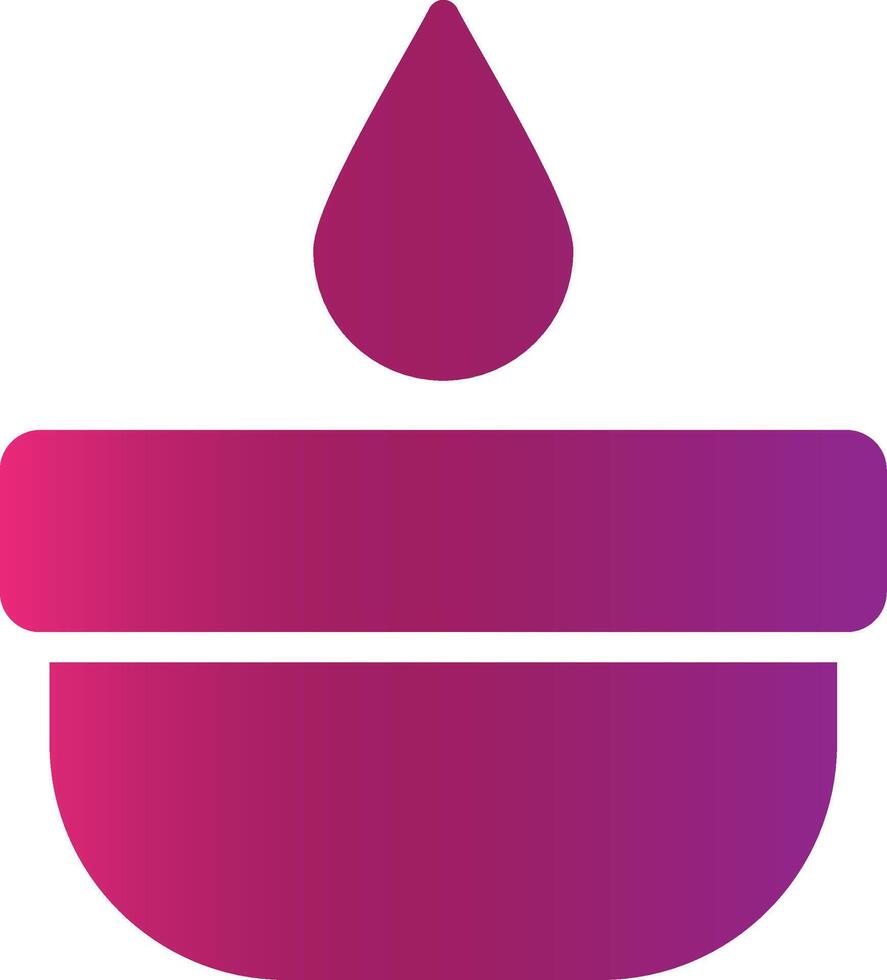 Aromatic Candle Creative Icon Design vector