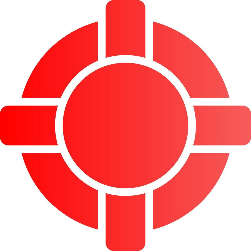 Lifesaver Creative Icon Design vector