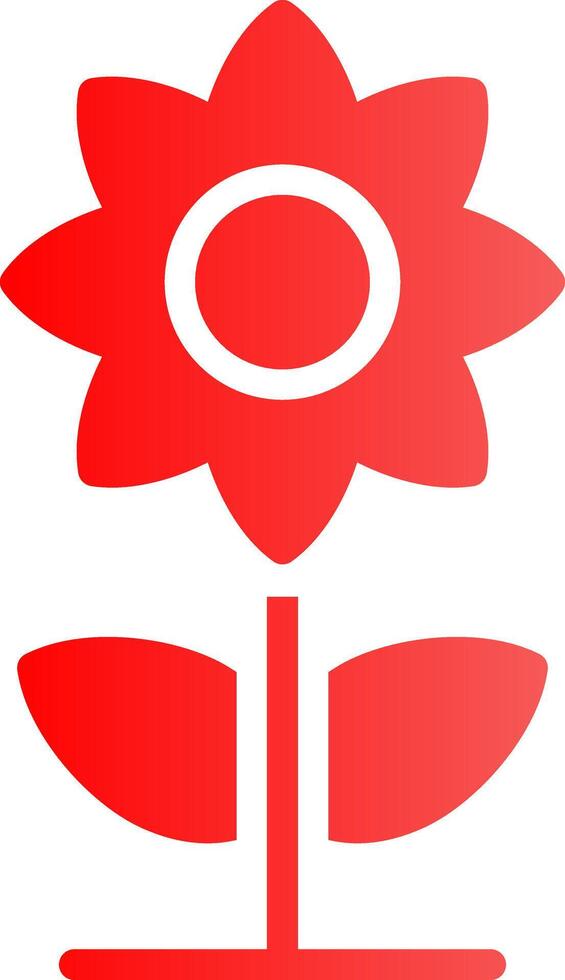 Sunflower Creative Icon Design vector
